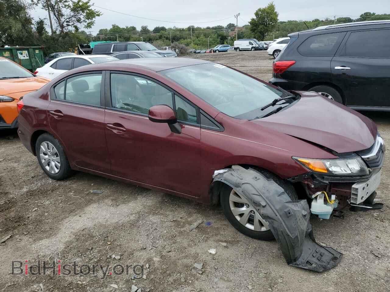 2012 HONDA CIVIC - VIN: 2HGFB2F57CH612572 - Фото 4
