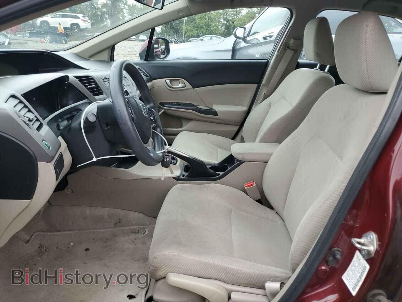 2012 HONDA CIVIC - VIN: 2HGFB2F57CH612572 - Фото 7