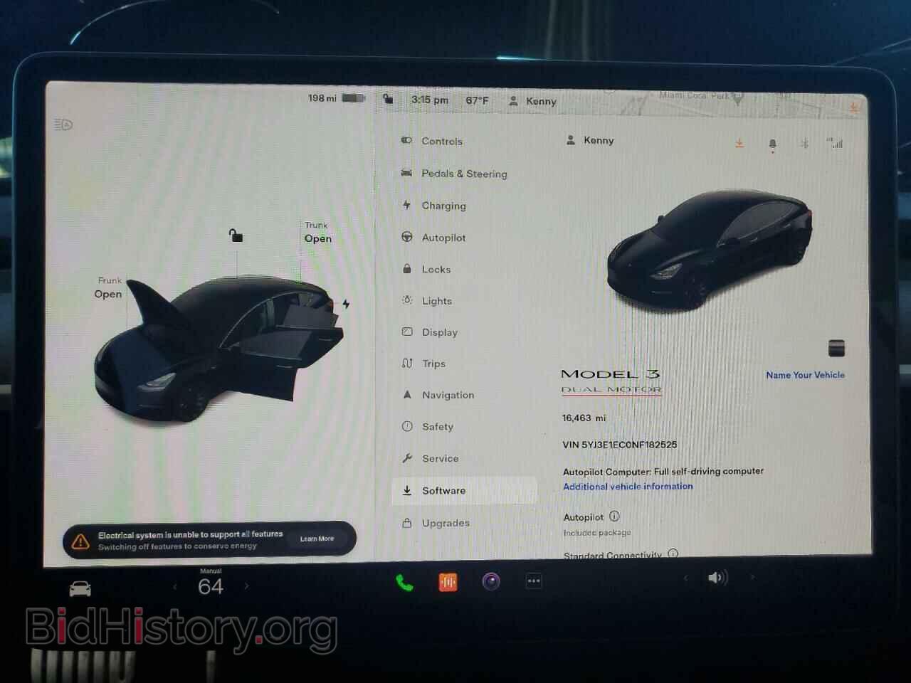 2022 TESLA MODEL 3 - VIN: 5YJ3E1EC0NF182525 - Photo 9