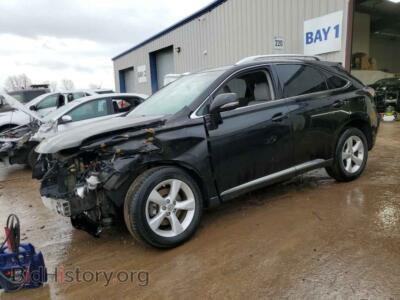 2011 Lexus RX350 RX 350, black — VIN 2T2BK1BA2BC089444, Copart