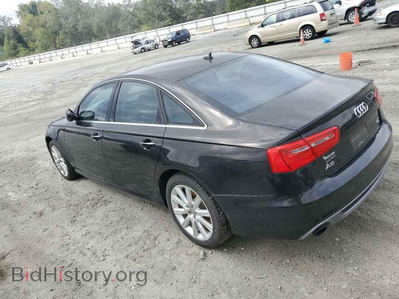 2012 AUDI A6 - VIN: WAUHGAFC5CN068739 - Фото 2