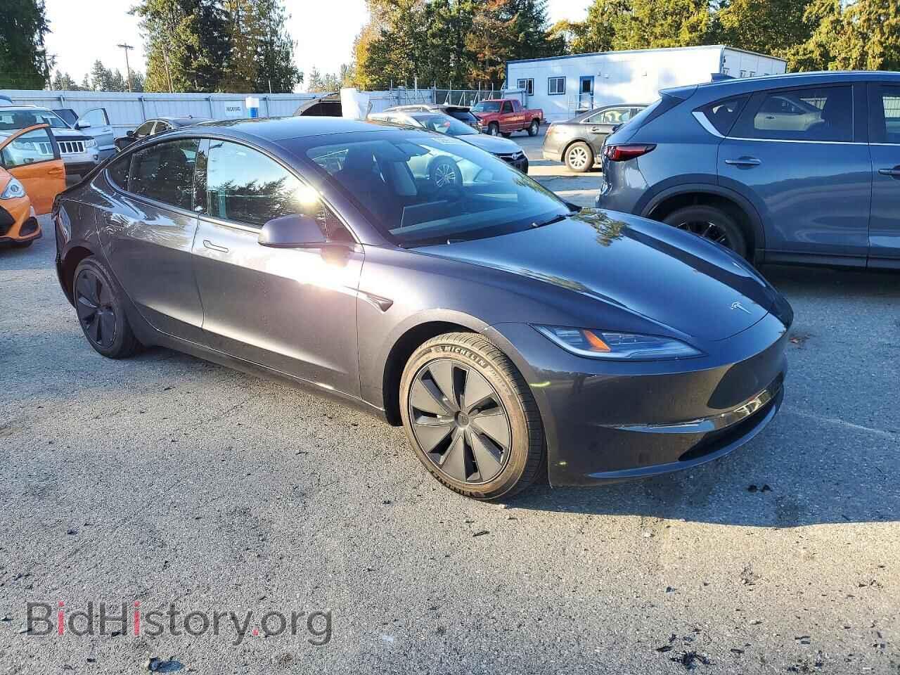 2024 Tesla MODEL 3 (VIN 5YJ3E1EA4RF835118) — фото 4 из 12