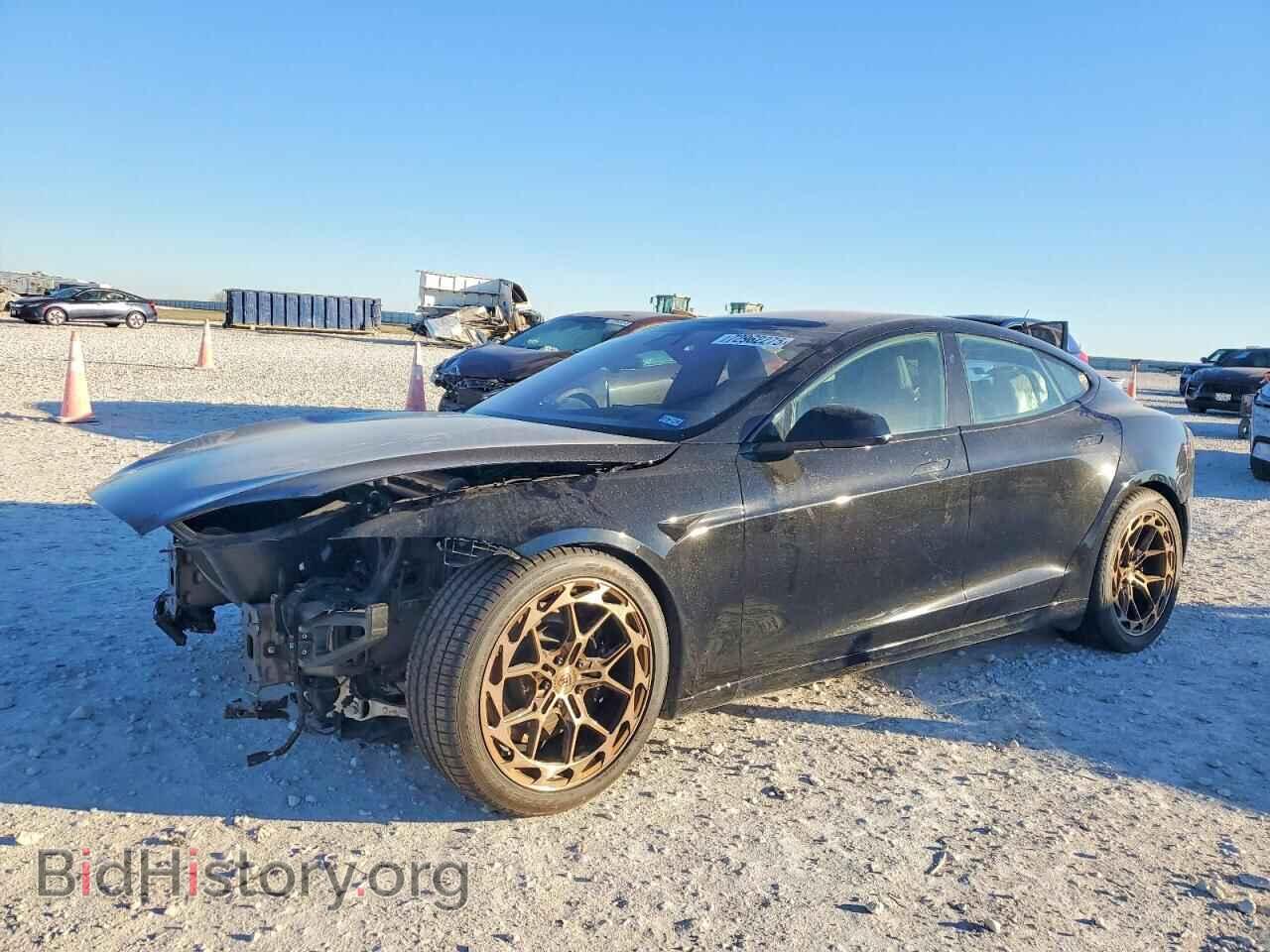 Фотография 5YJSA1E63MF447132 - TESLA MODEL S 2021