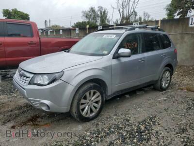 2012 Subaru FORESTER Forester 2, серебристый — VIN JF2SHADC2CH419809, Copart