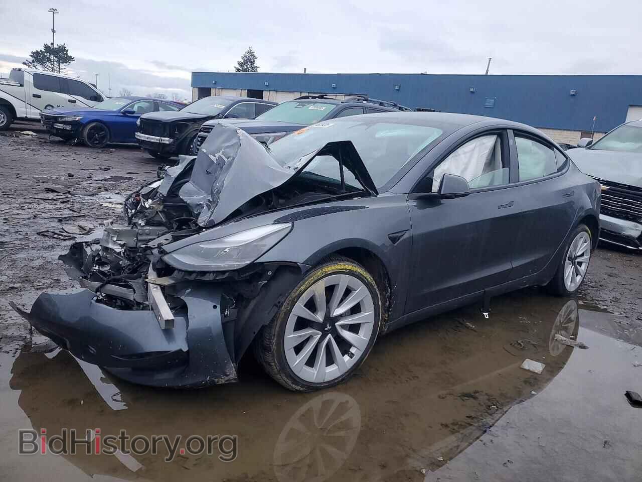 Photo 5YJ3E1EA7NF285584 - TESLA MODEL 3 2022