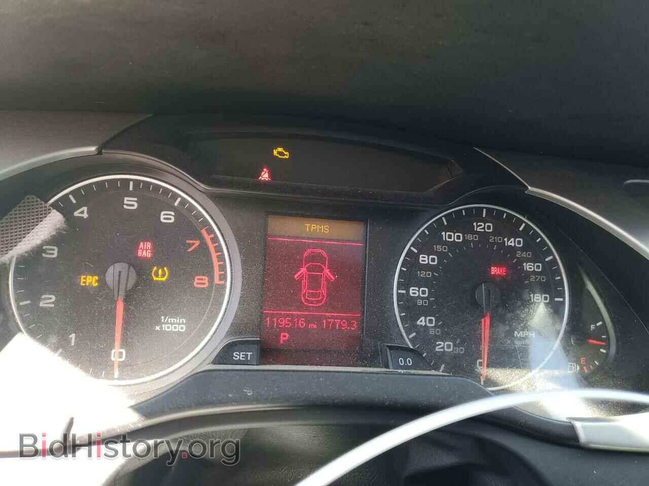 2012 AUDI A4 - VIN: WAUAFAFLXCN015958 - Фото 9
