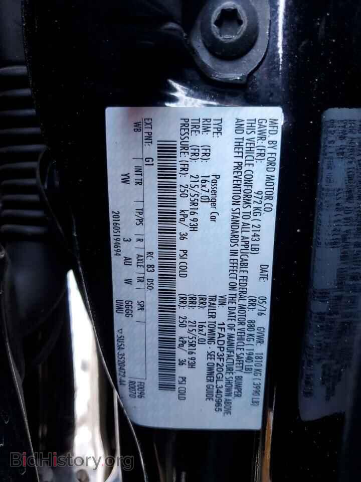 2016 FORD FOCUS - VIN: 1FADP3F20GL340965 - Photo 12