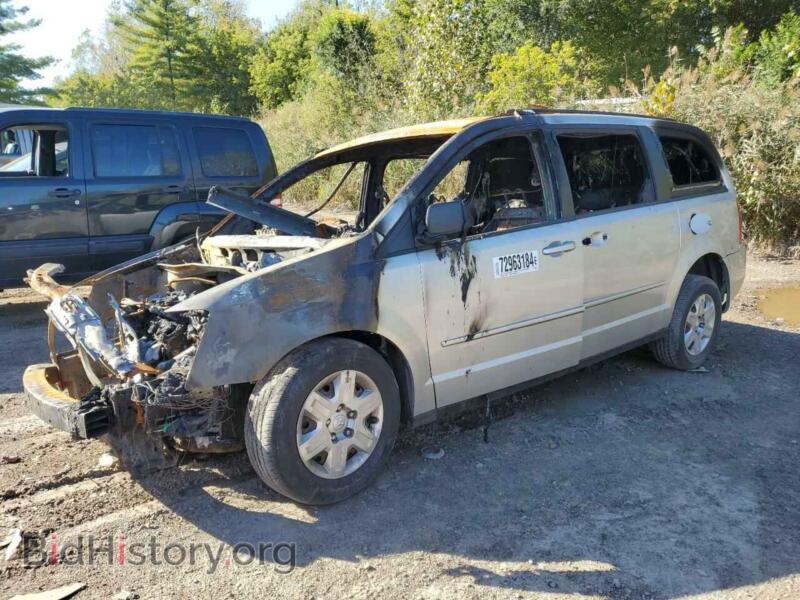 2010 Dodge CARAVAN SE (VIN 2D4RN4DE6AR222266) — photo 1 of 14, Copart, damage: engine burn