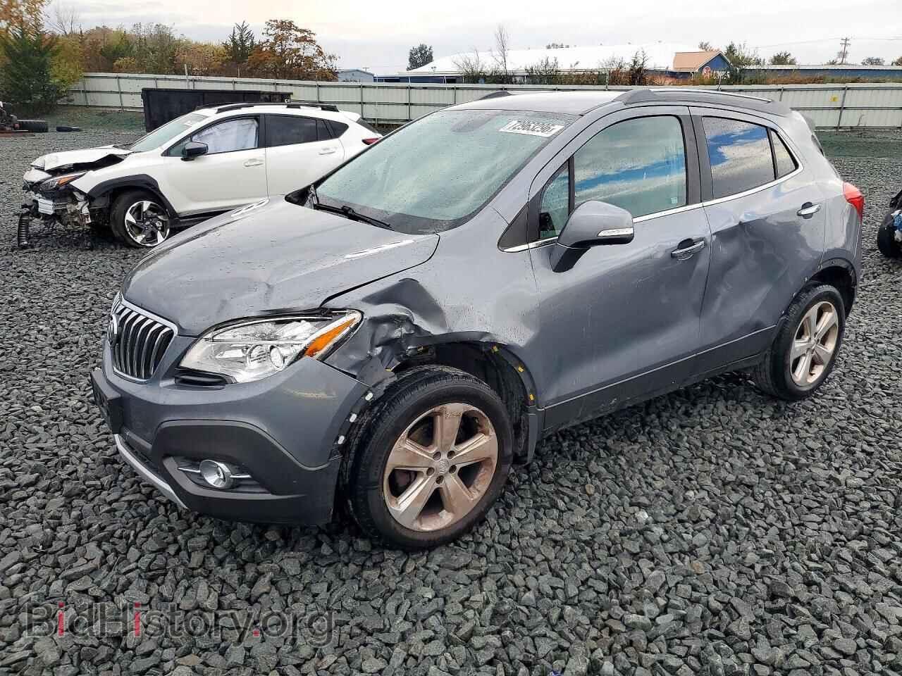 2015 Buick ENCORE (VIN KL4CJGSB1FB104313) — photo 1 of 15, Copart, damage: front end