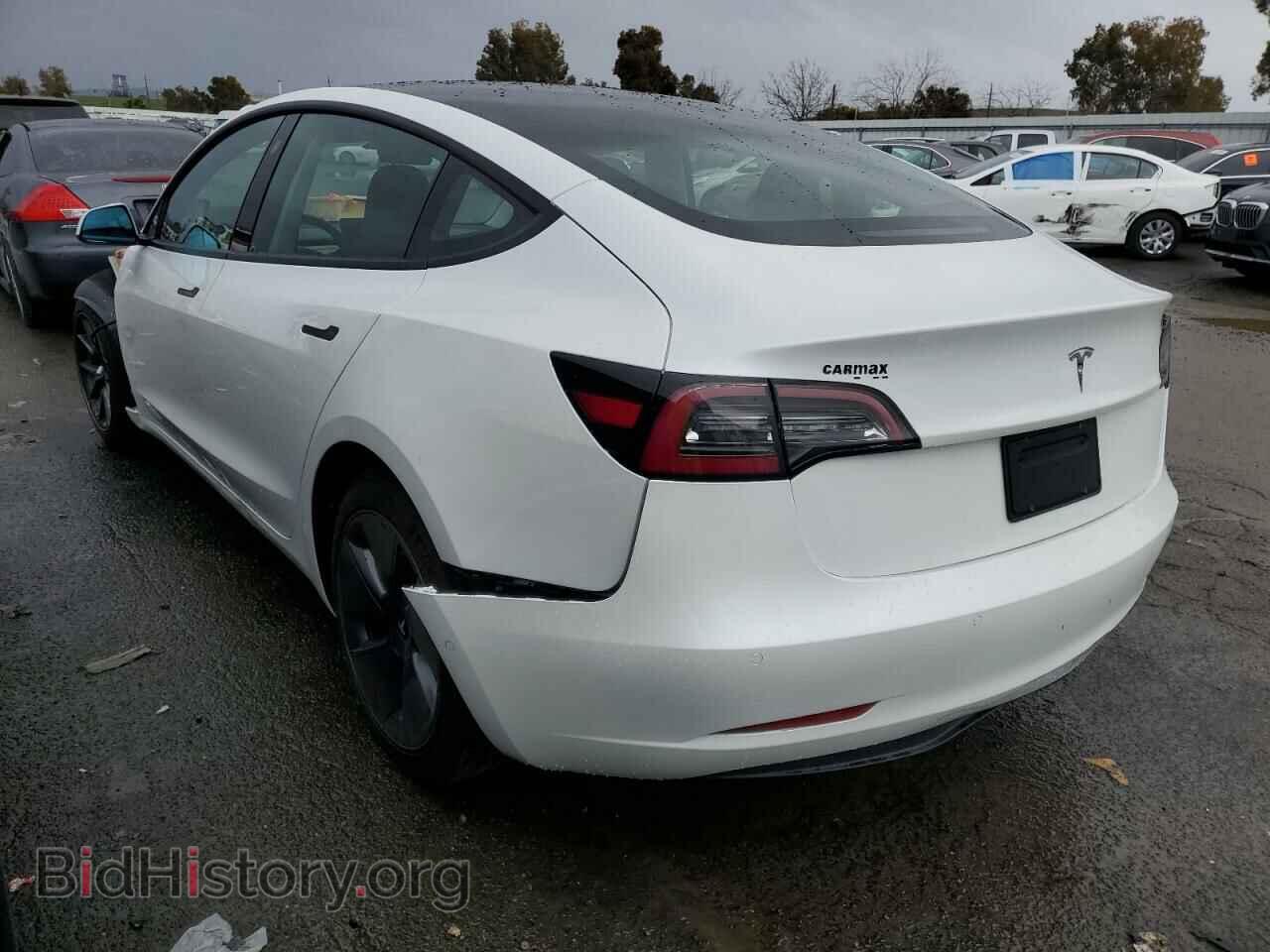 2022 TESLA MODEL 3 - VIN: 5YJ3E1EA2NF195811 - Фото 2