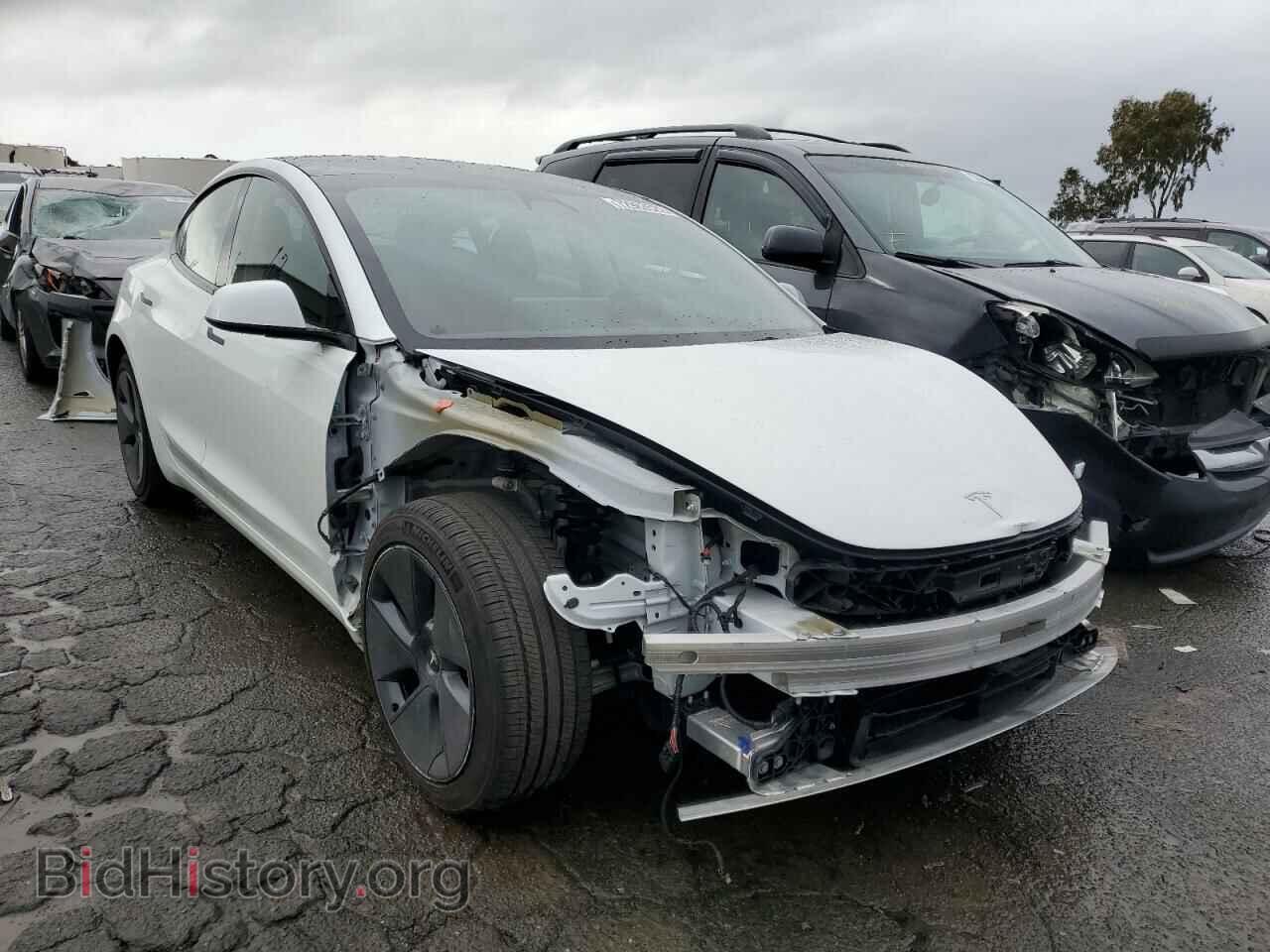 2022 TESLA MODEL 3 - VIN: 5YJ3E1EA2NF195811 - Фото 4