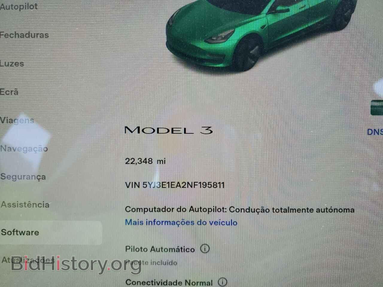 2022 TESLA MODEL 3 - VIN: 5YJ3E1EA2NF195811 - Фото 9