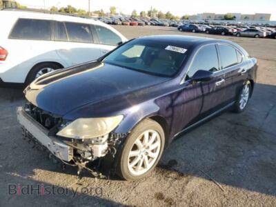 2007 Lexus LS460 LS 460, синий — VIN JTHBL46F275043902, Copart