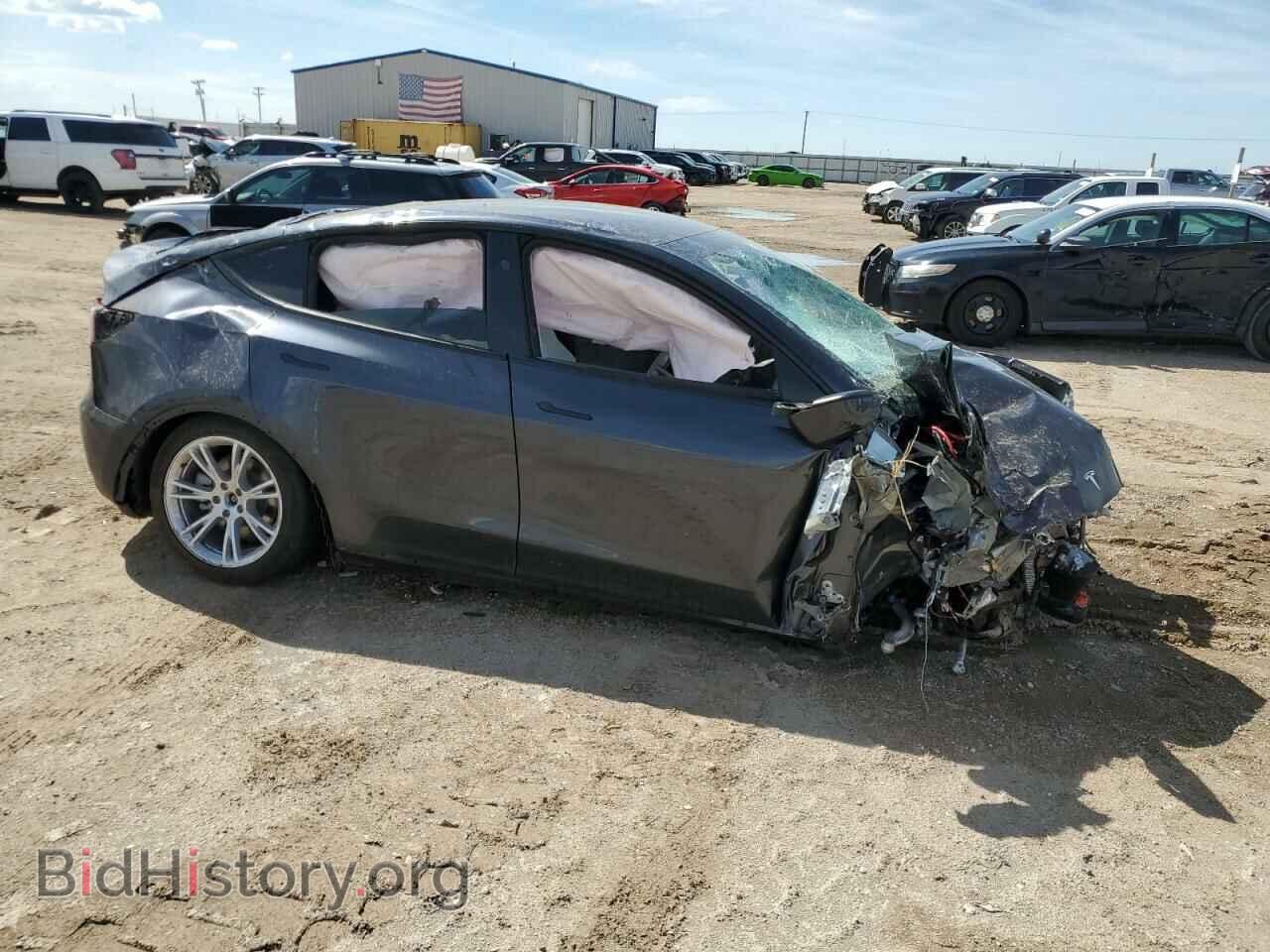 2024 TESLA MODEL Y - VIN: 7SAYGDEE4RA283429 - Фото 4