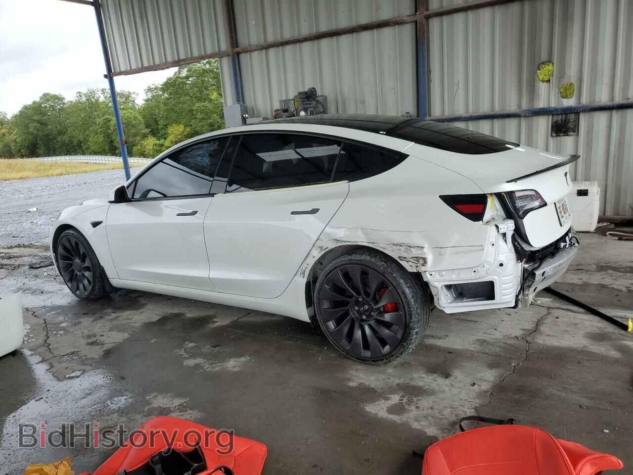2021 TESLA MODEL 3 - VIN: 5YJ3E1EC2MF061168 - Фото 2