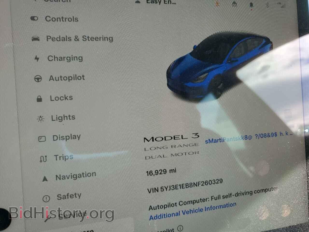 2022 TESLA MODEL 3 - VIN: 5YJ3E1EB8NF260329 - Photo 9