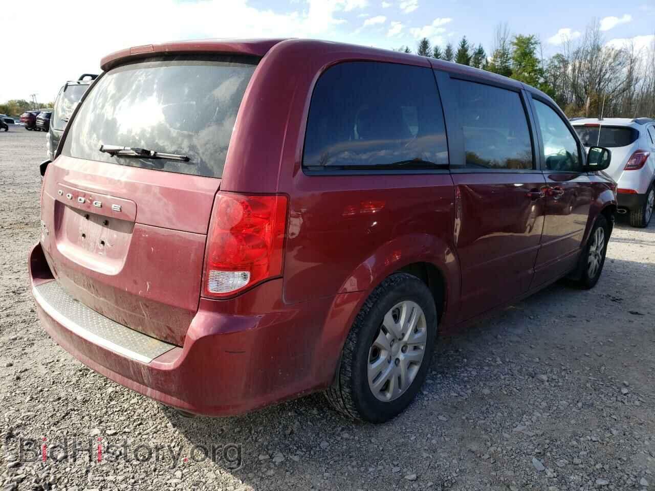 2014 DODGE CARAVAN - VIN: 2C4RDGBG1ER365914 - Фото 3