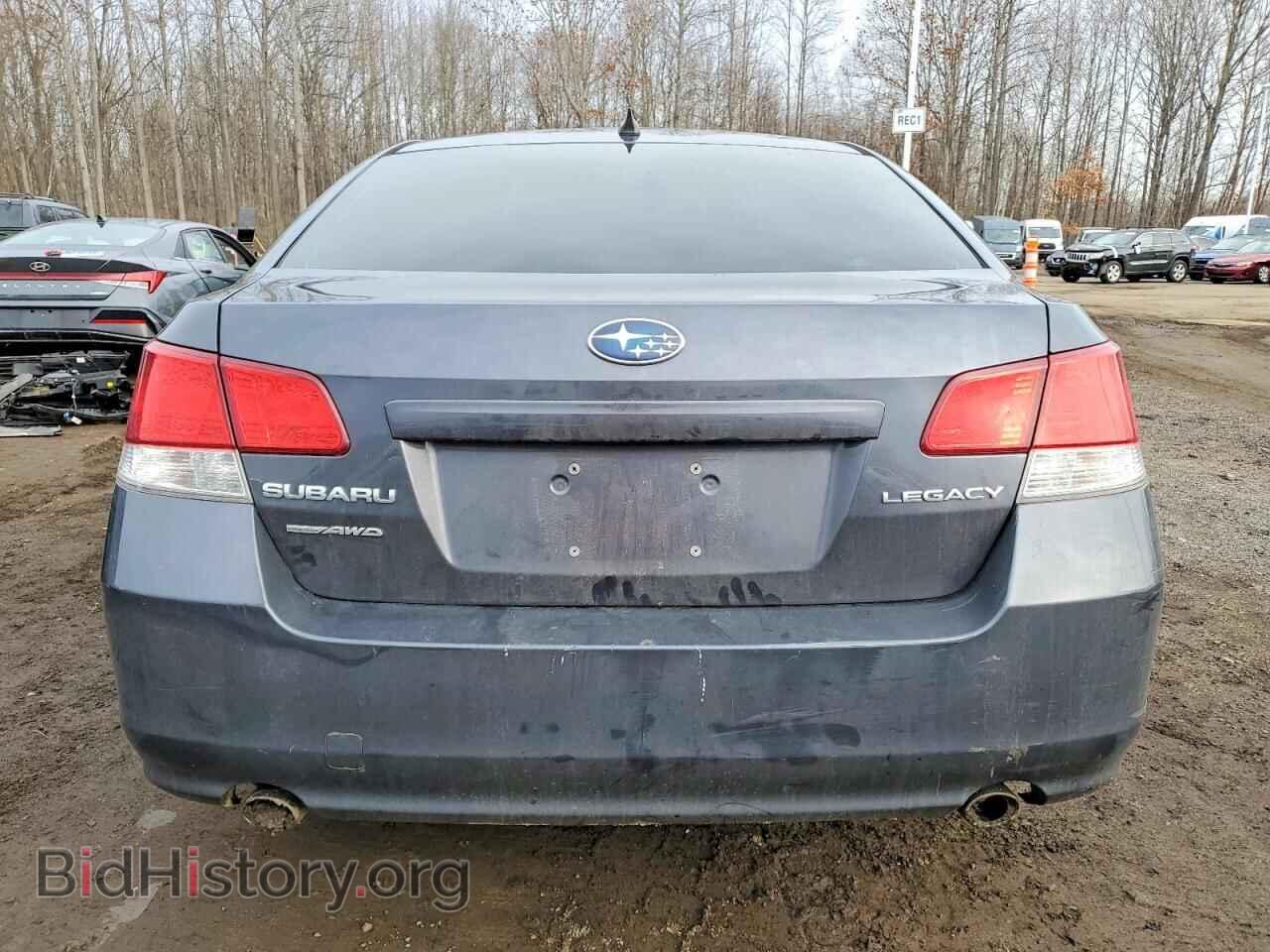 2012 SUBARU LEGACY - VIN: 4S3BMDK69C2022433 - Фото 6