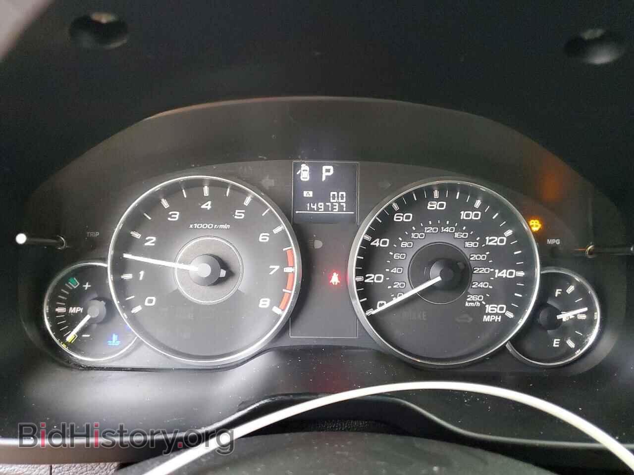 2012 SUBARU LEGACY - VIN: 4S3BMDK69C2022433 - Фото 9