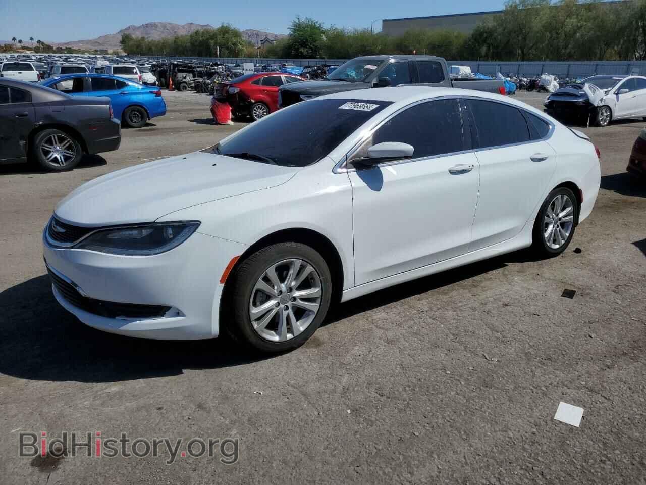 Фотография 1C3CCCAB9GN165231 - CHRYSLER 200 2016