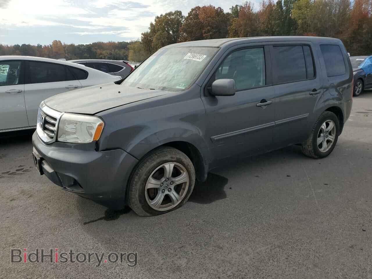 Photo 5FNYF4H56CB014354 - HONDA PILOT 2012