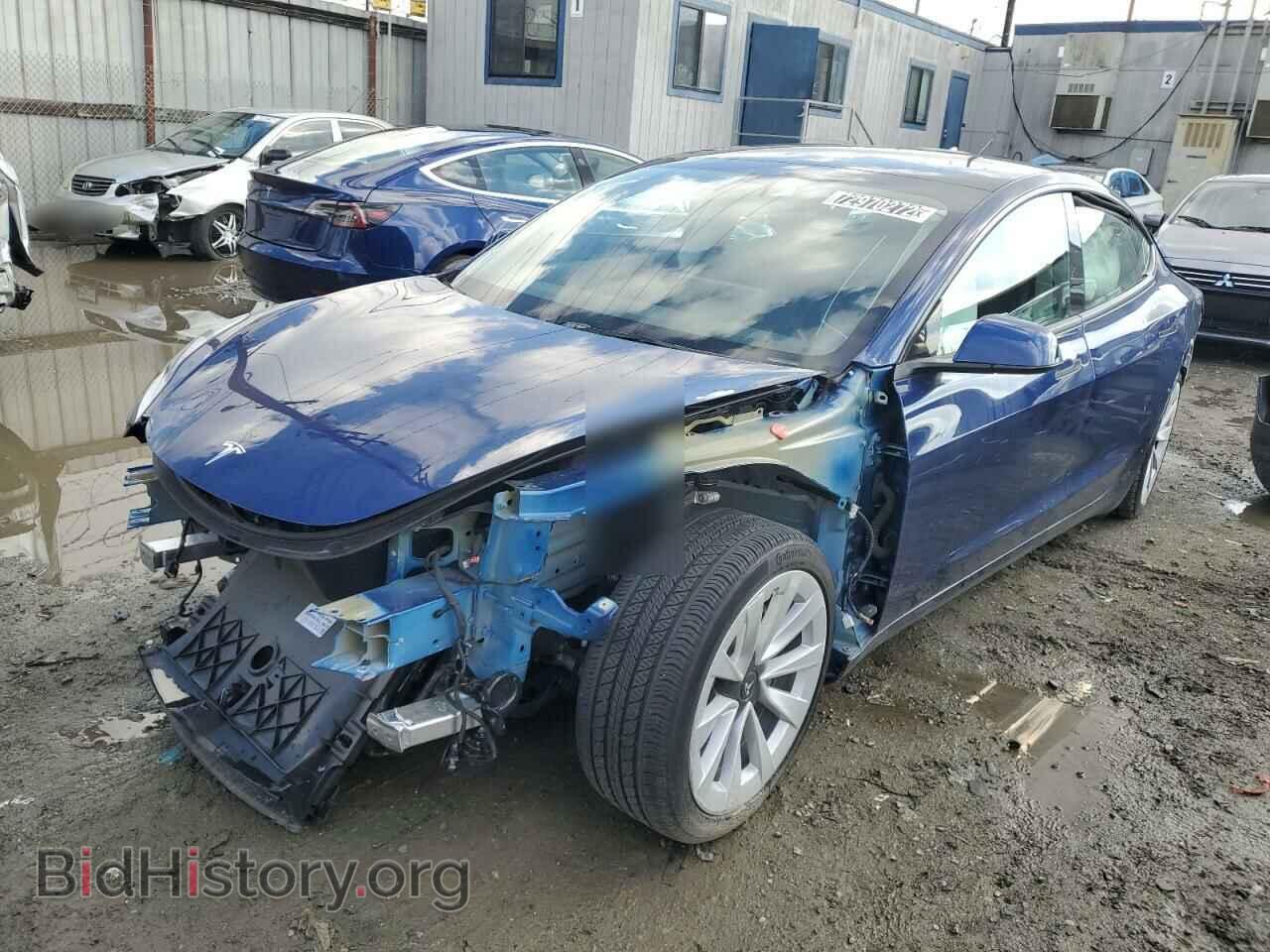 Photo 5YJ3E1EAXNF144542 - TESLA MODEL 3 2022
