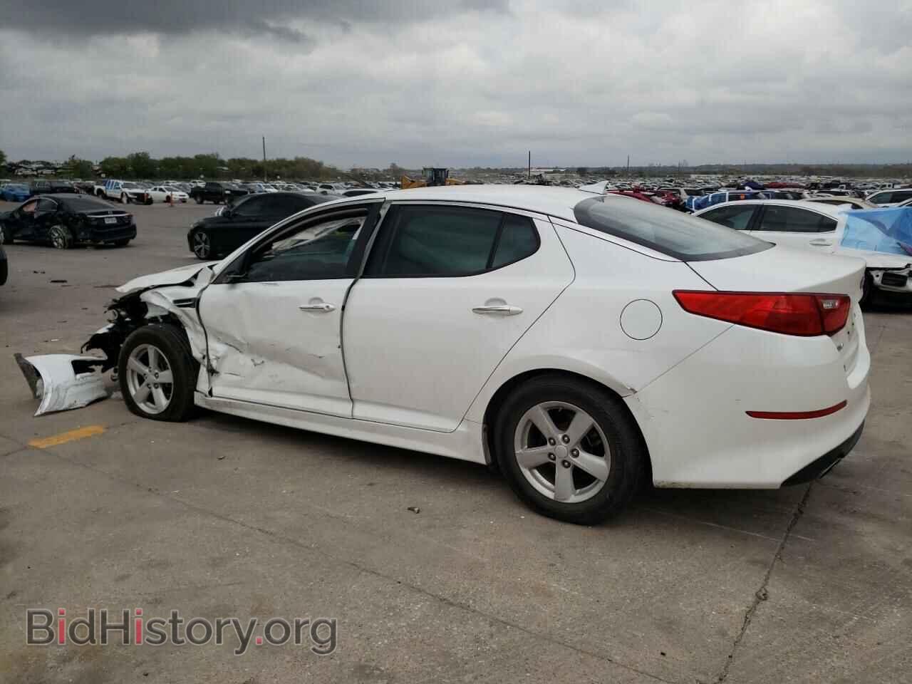 2015 KIA OPTIMA - VIN: KNAGM4A77F5580314 - Фото 2