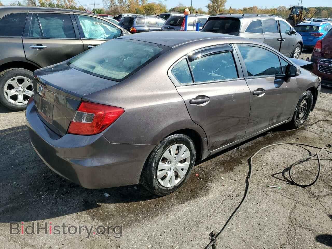 2012 HONDA CIVIC - VIN: 19XFB2F5XCE005964 - Фото 3