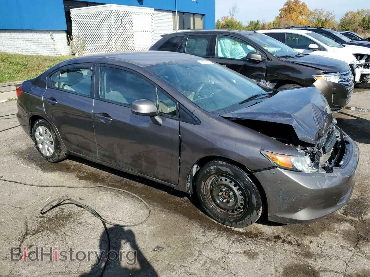2012 HONDA CIVIC - VIN: 19XFB2F5XCE005964 - Фото 4