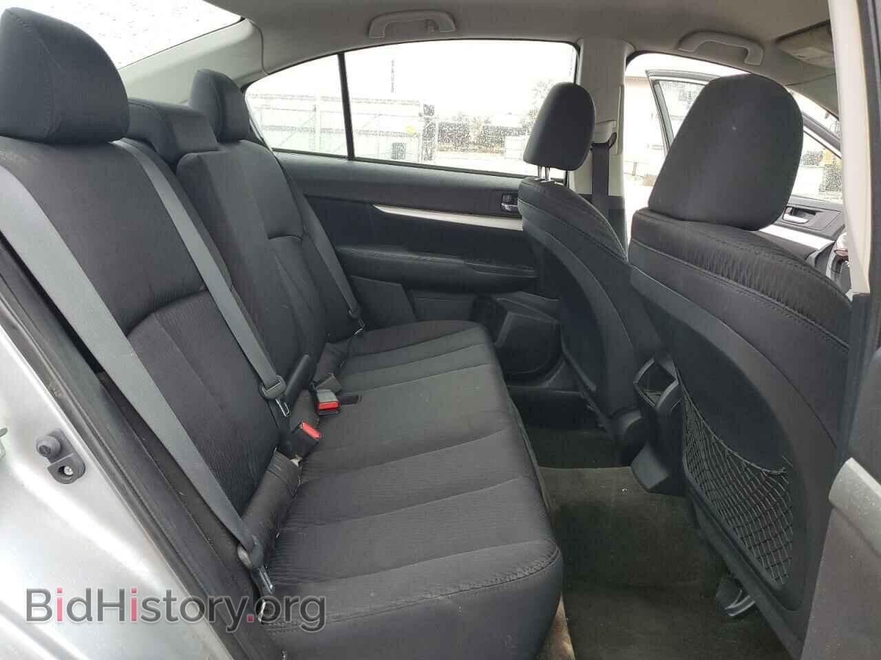 2012 SUBARU LEGACY - VIN: 4S3BMBA67C3028554 - Фото 10
