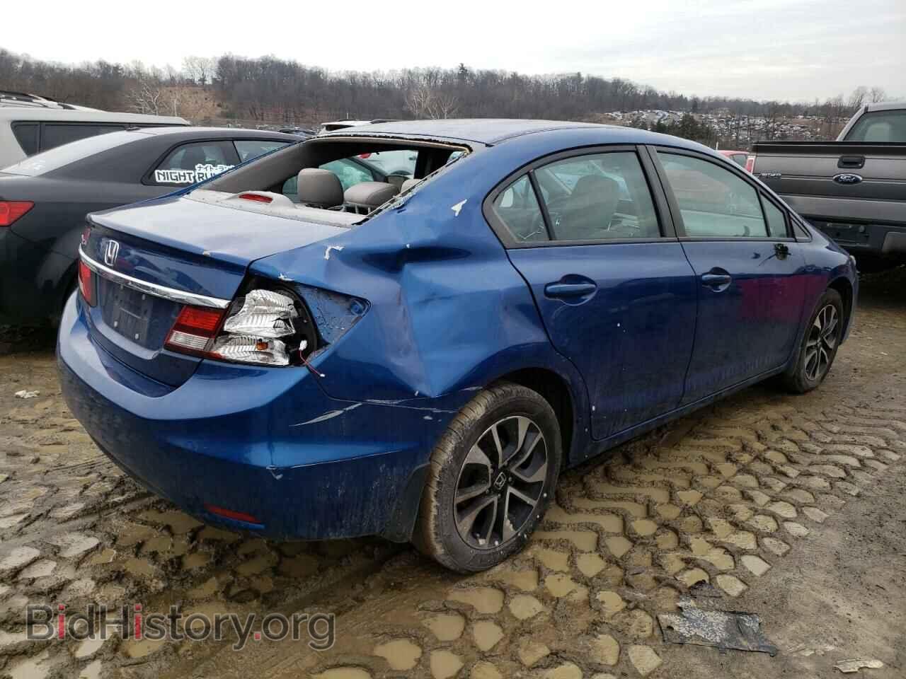 2013 HONDA CIVIC - VIN: 19XFB2F8XDE074827 - Фото 3