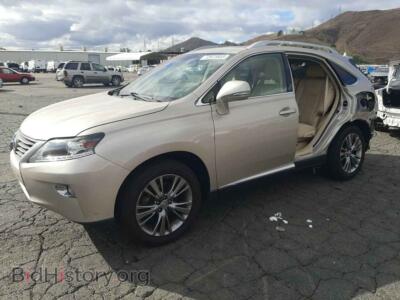 2013 Lexus RX450 RX 450, золотистый — VIN JTJBC1BA5D2446292, Copart