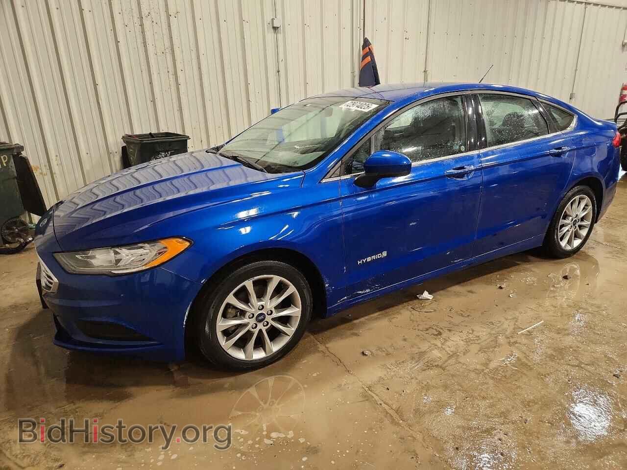 Photo 3FA6P0LU6HR224136 - FORD FUSION 2017