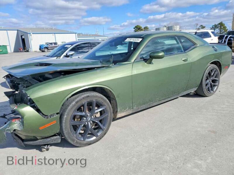 2022 Dodge CHALLENGER SXT (VIN 2C3CDZAG7NH258010) — фото 1 из 13, Copart, повреждение: передняя часть