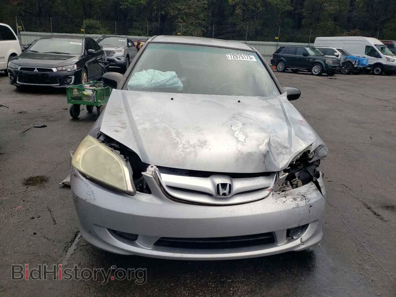 2005 HONDA CIVIC - VIN: 2HGES16565H587916 - Фото 5