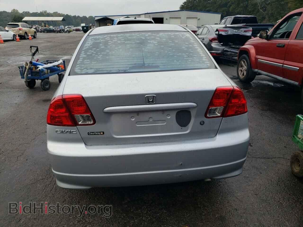 2005 HONDA CIVIC - VIN: 2HGES16565H587916 - Фото 6