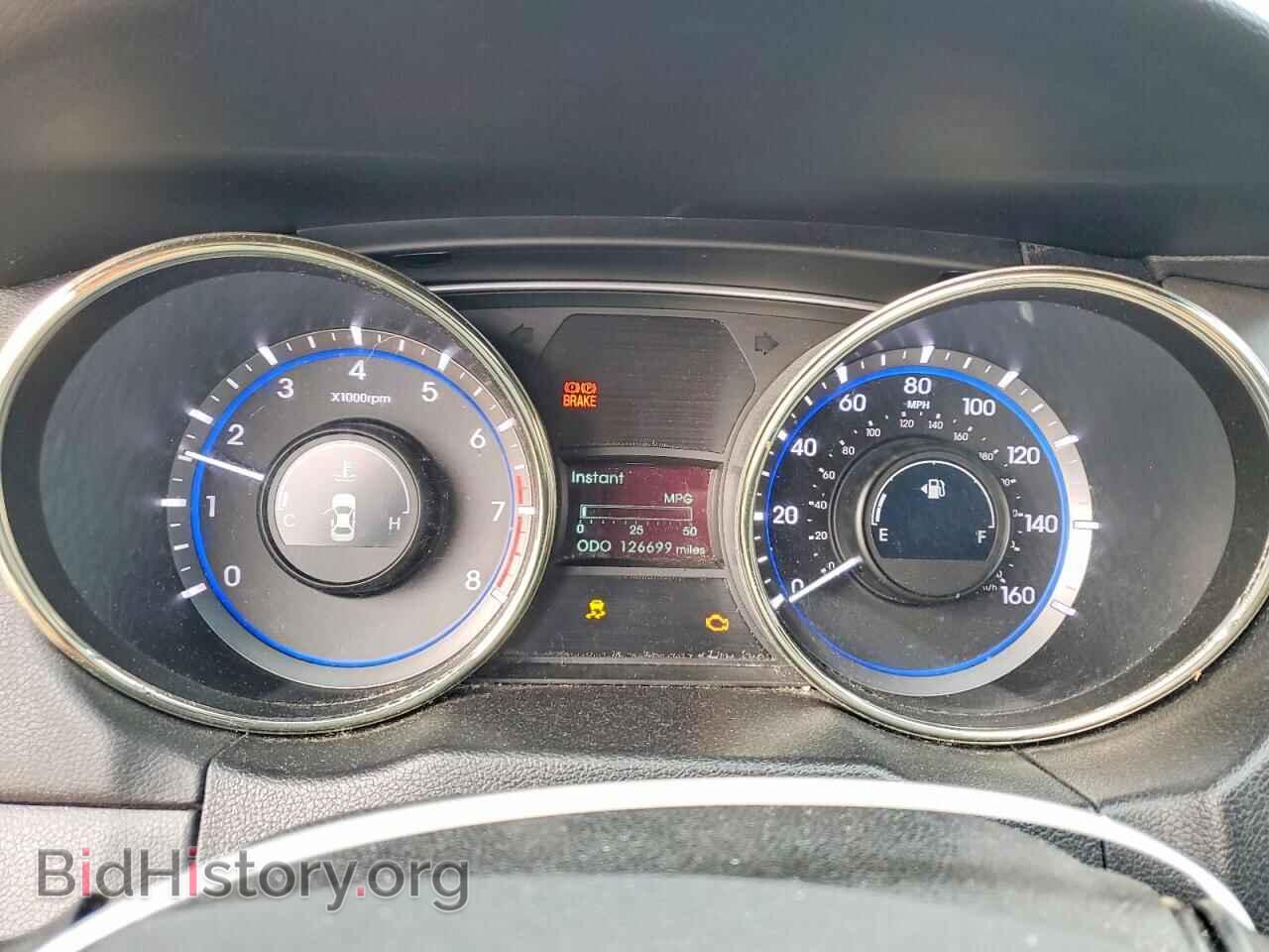 2012 HYUNDAI SONATA - VIN: 5NPEB4AC9CH427555 - Фото 9