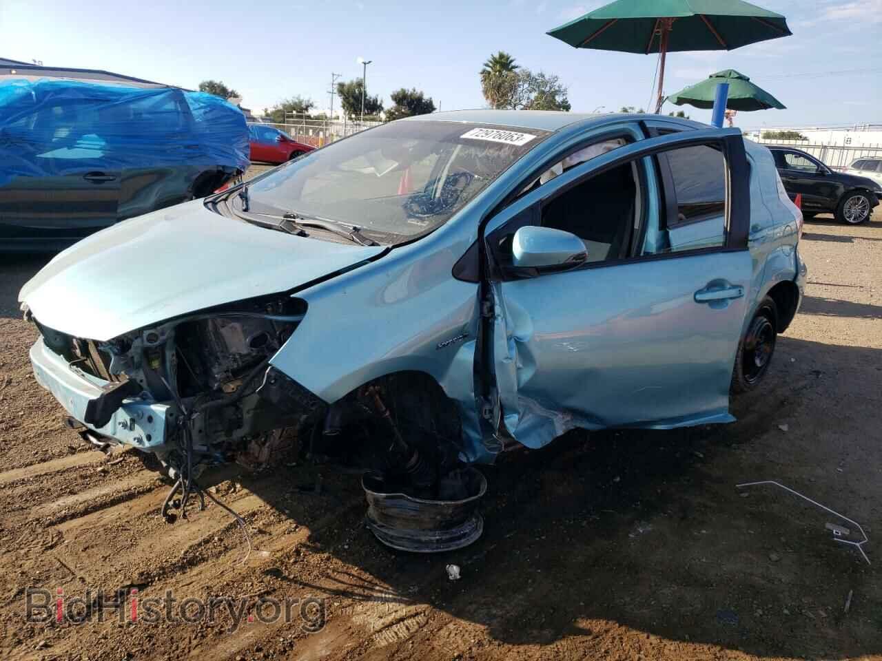 Фотография JTDKDTB33E1072687 - TOYOTA PRIUS 2014