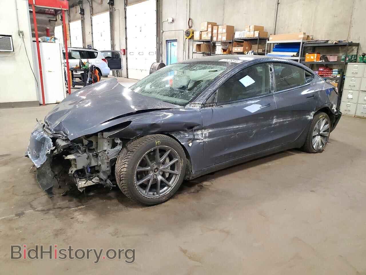 Photo 5YJ3E1EB6NF290347 - TESLA MODEL 3 2022