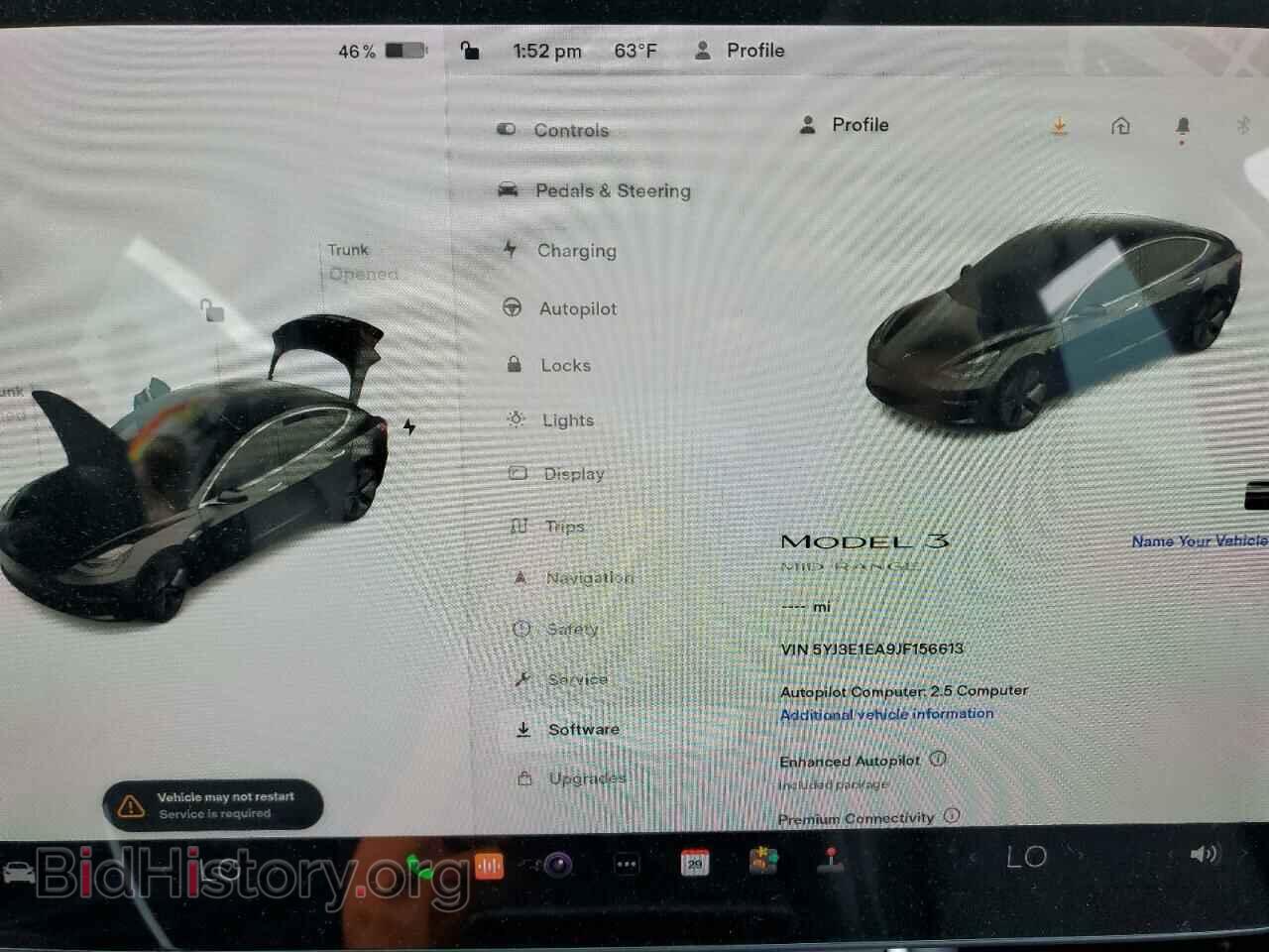 2018 TESLA MODEL 3 - VIN: 5YJ3E1EA9JF156613 - Photo 9