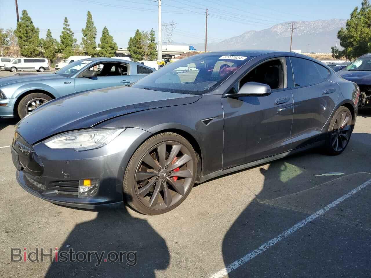 Фотография 5YJSA1E45FF120345 - TESLA MODEL S 2015
