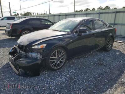 2014 Lexus IS 250, black — VIN JTHBF1D28E5039985, Copart