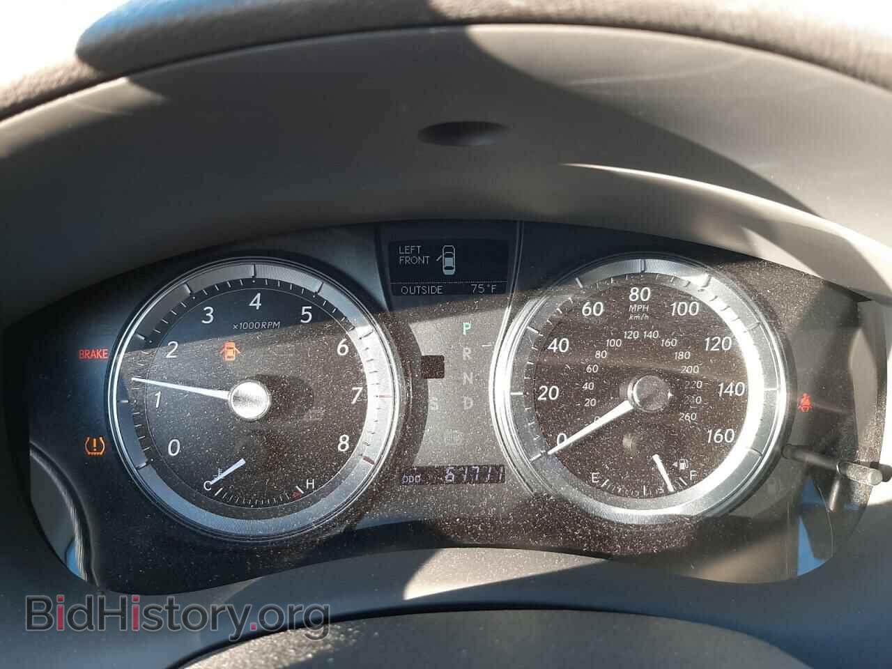 2012 LEXUS ES350 - VIN: JTHBK1EG7C2504700 - Фото 9