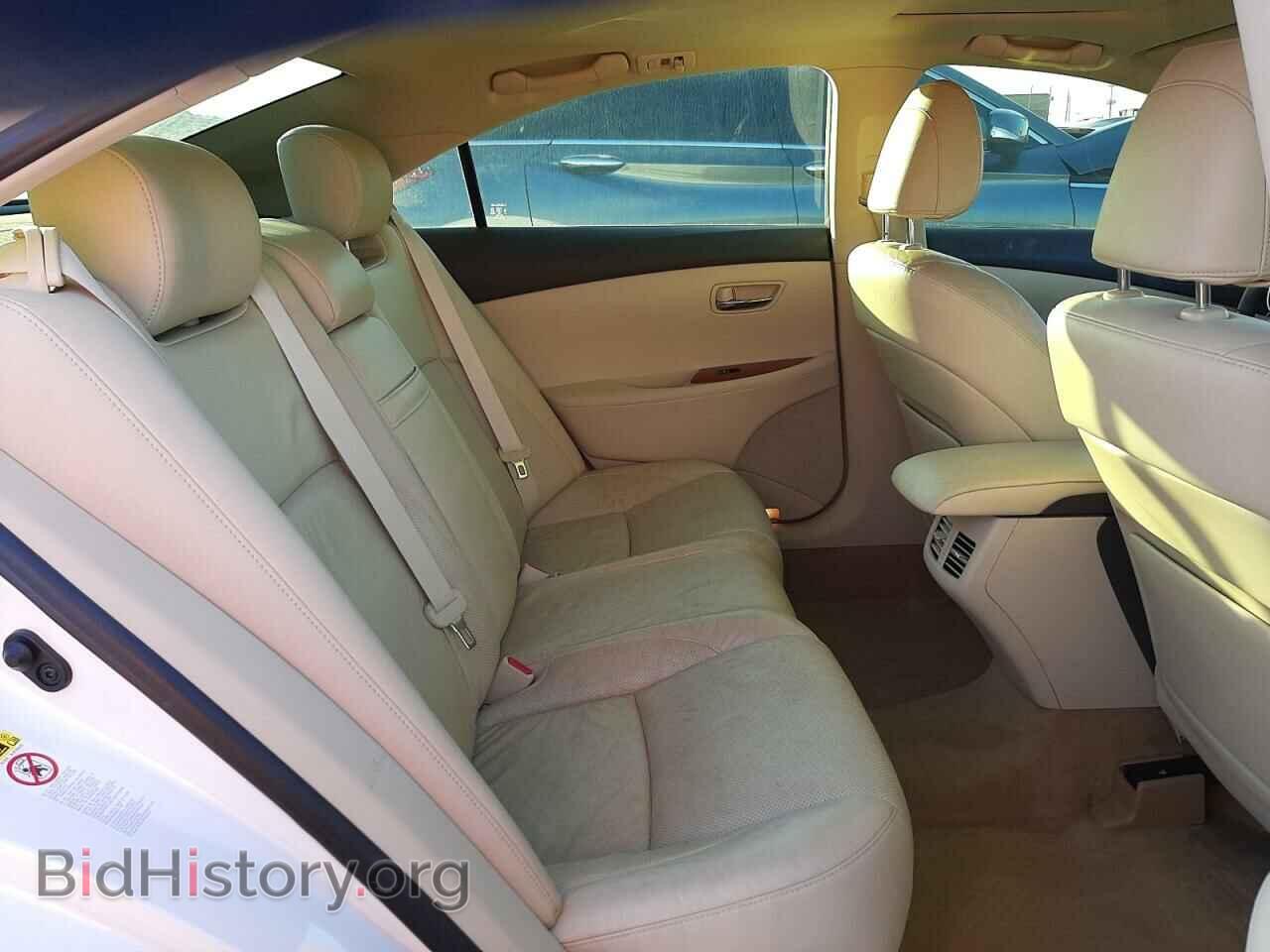 2012 LEXUS ES350 - VIN: JTHBK1EG7C2504700 - Фото 10