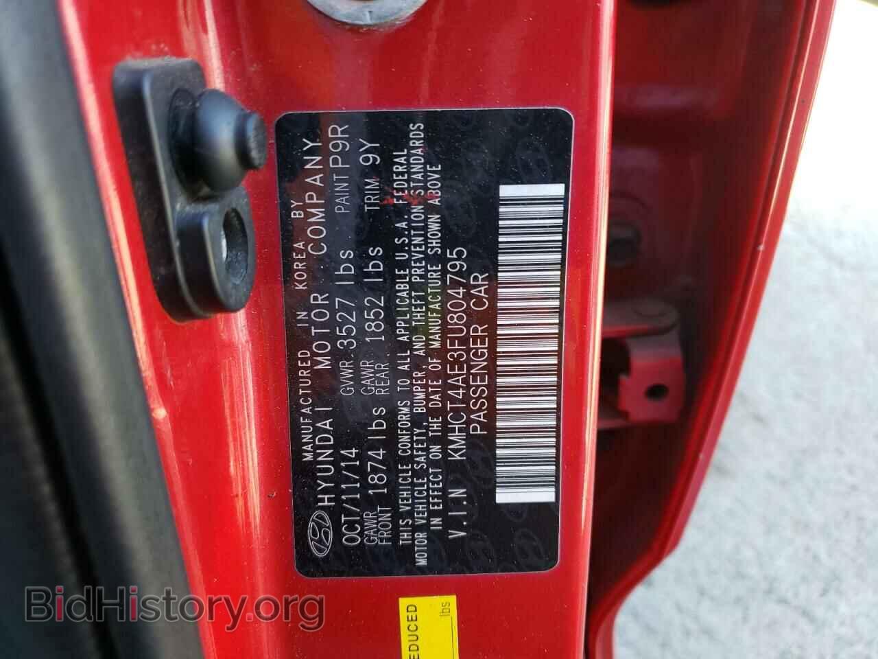 2015 HYUNDAI ACCENT - VIN: KMHCT4AE3FU804795 - Фото 13