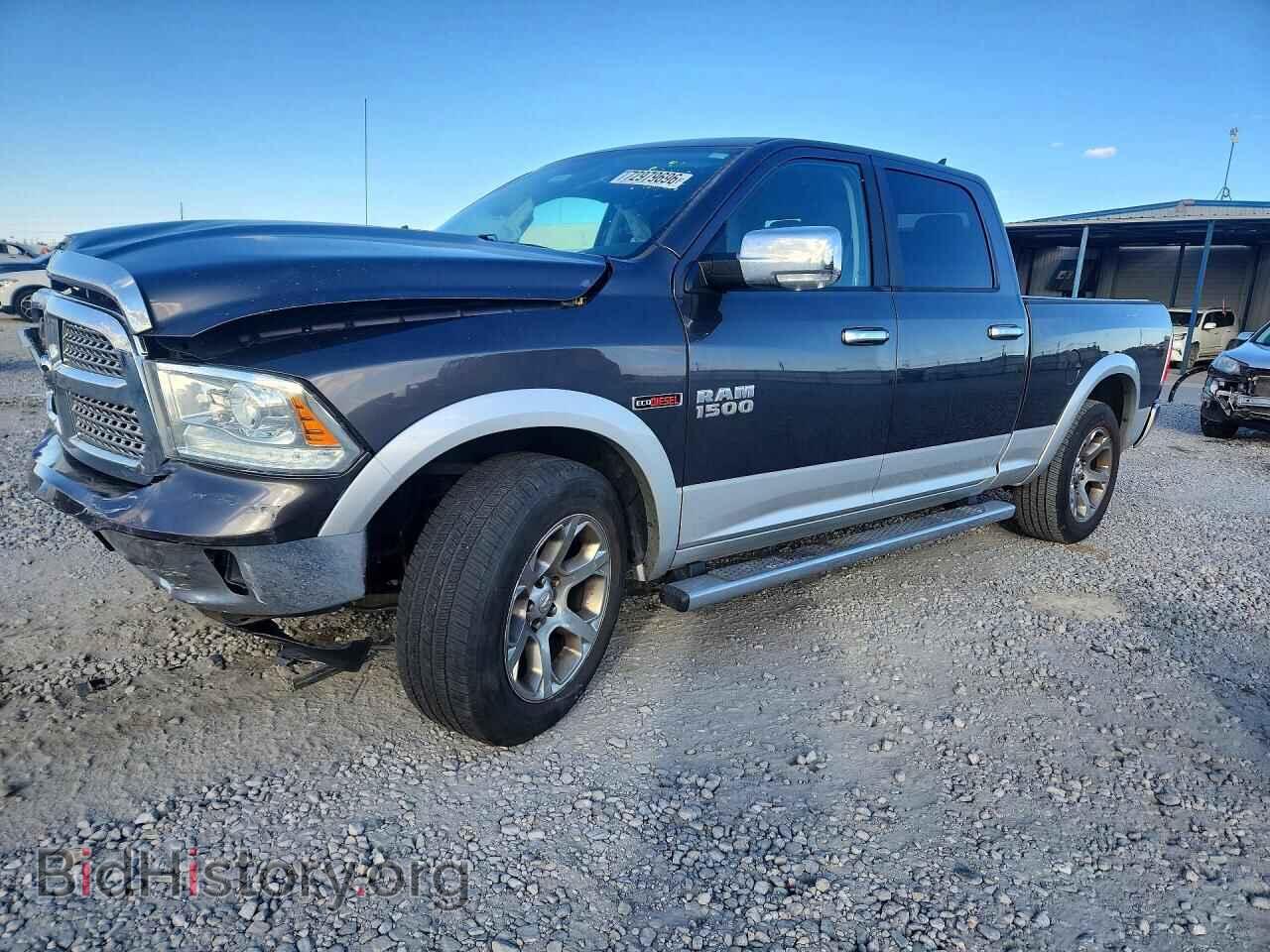2016 RAM 1500 Laramie (VIN 1C6RR7VM4GS178808) — фото 1 из 12, Copart, повреждение: передняя часть