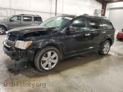 2012 Dodge JOURNEY CREW, black — VIN 3C4PDDDGXCT331841, Copart