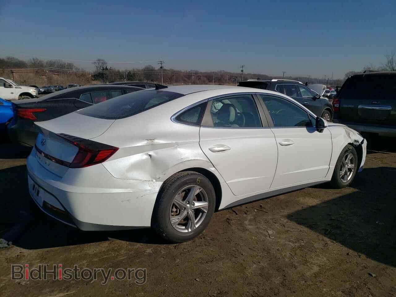 2021 HYUNDAI SONATA - VIN: 5NPEG4JA6MH105196 - Фото 3