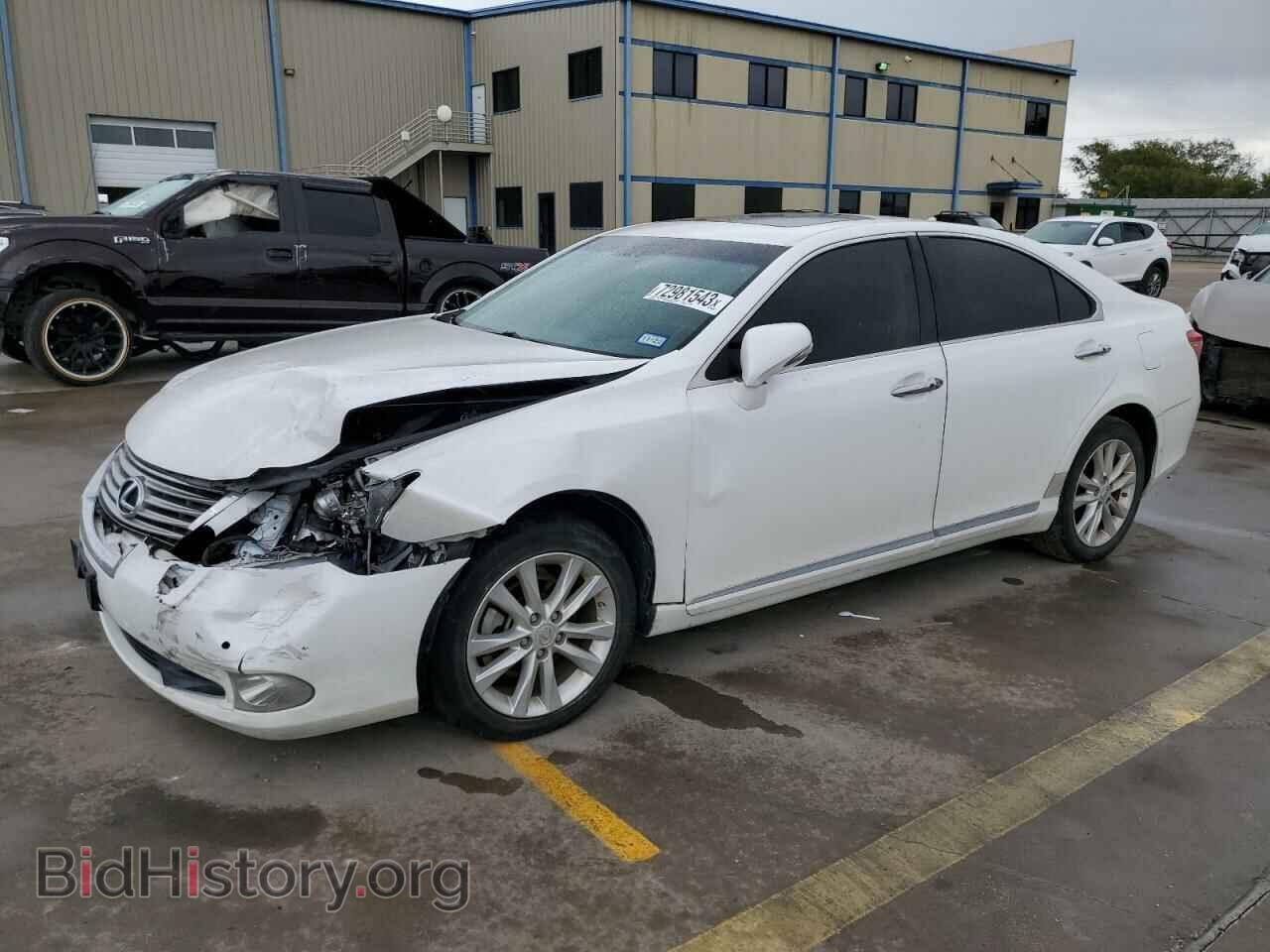 Photo JTHBK1EG3C2513023 - LEXUS ES350 2012