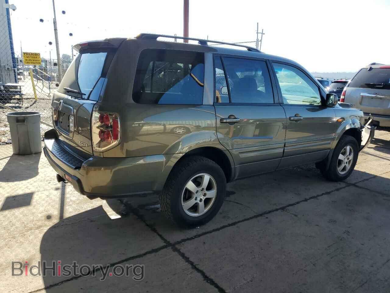 2007 HONDA PILOT - VIN: 2HKYF18597H538832 - Фото 3